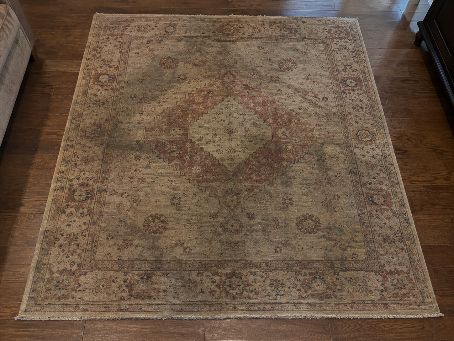 Avant nettoyage tapis